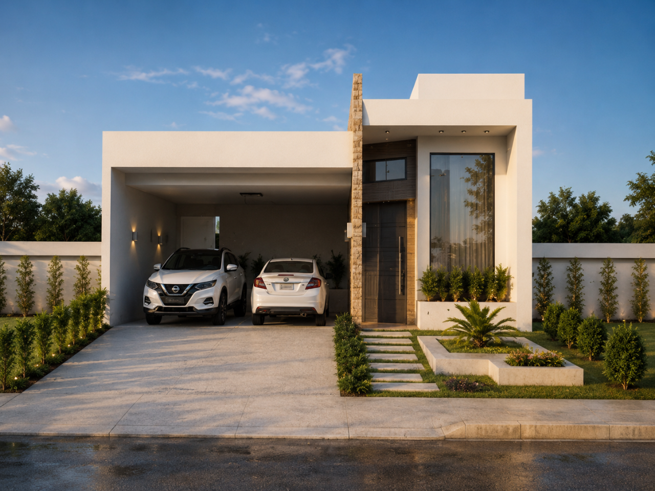 Fachada Linha Prime contemporânea
